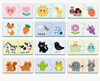 Duo Puzzle - Colores 10 rompecabezas Djeco 