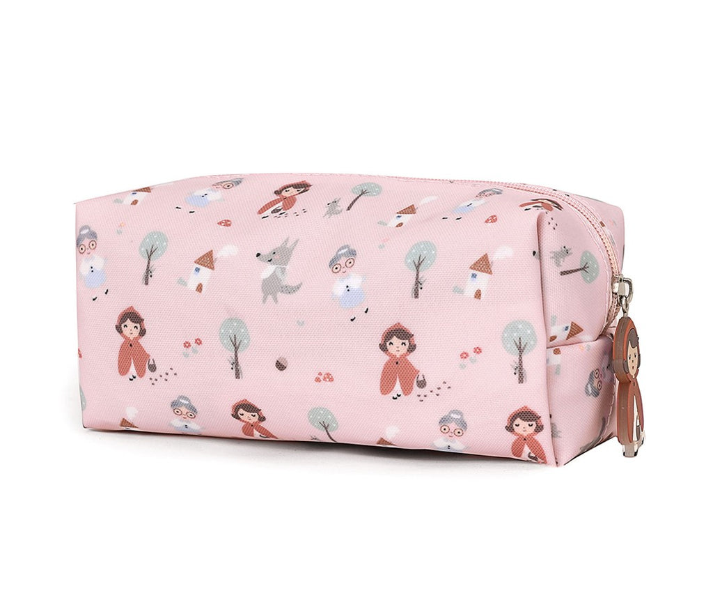 Estuche para lápices rojo pequeño 