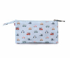 Estuche para lápices de 3 compartimentos City Cars 