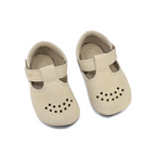 Zapatos descalzos para bebé Mutsu beige - Omaking 