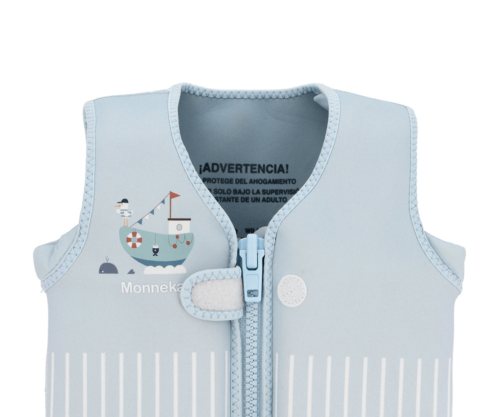 Chaleco salvavidas de aprendizaje para barcos de pesca Monnëka