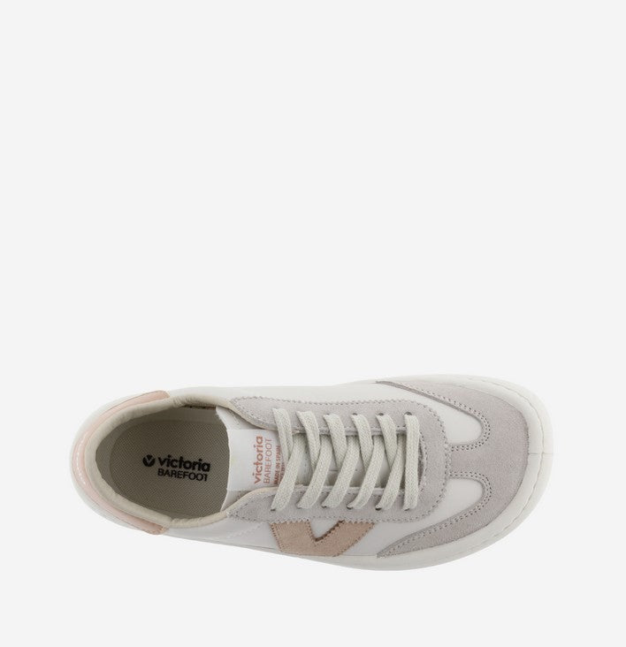 Zapatillas Descalzas Adulto Piel y Ante - Victoria Olmo Cuarzo 