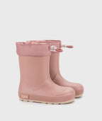 Botas impermeables que respetan los pies de los niños - Igor Yogi DK Cuello Rosa