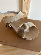 Sandalias que respetan los pies de los niños - Coqueflex Beige