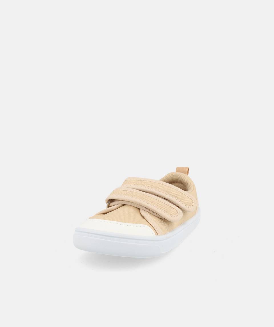 Zapatillas de lona que respetan los pies de los niños - Blanditos Mélon Azul Marino 