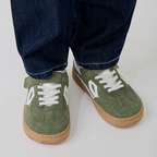 Zapatillas cómodas para los pies de los niños - Lejan One Kaki 