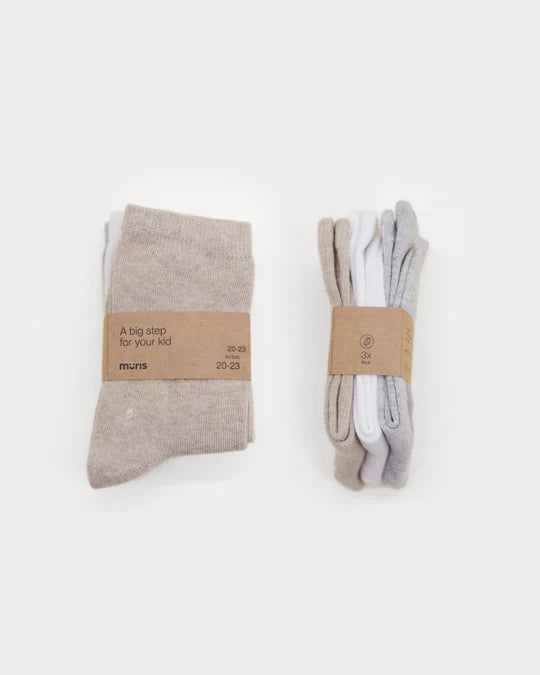 Kit de calcetines descalzos Tip Toey Joey - Blanco y negro