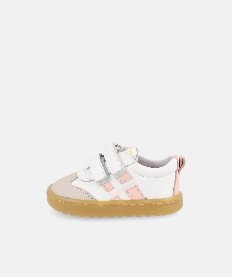 Zapatillas deportivas que respetan los pies de los niños - Blanditos Lisboa Ocre