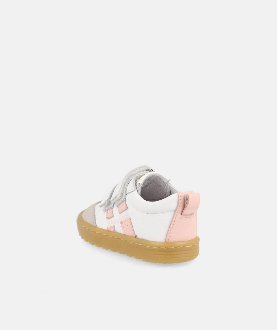 Zapatillas deportivas que respetan los pies de los niños - Blanditos Lisboa Ocre