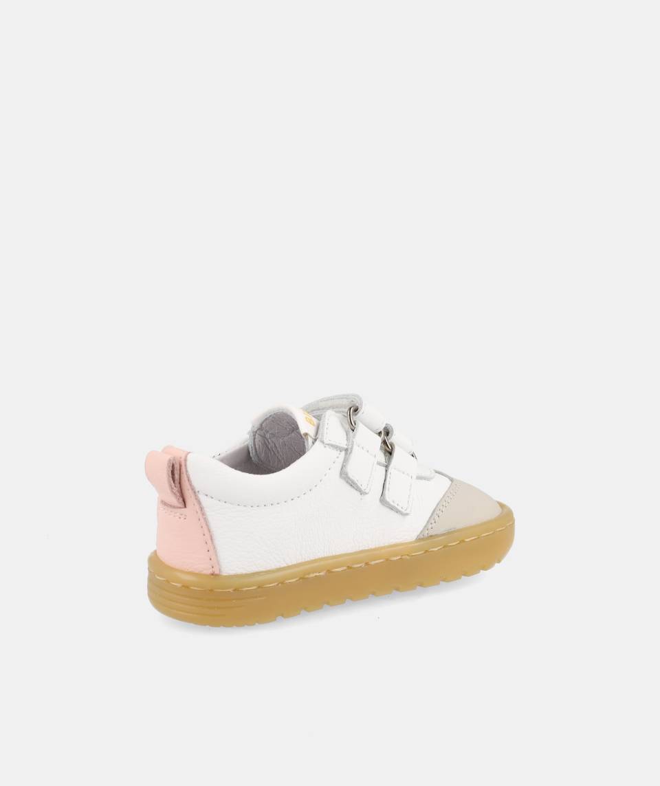 Zapatillas deportivas que respetan los pies de los niños - Blanditos Lisboa Ocre