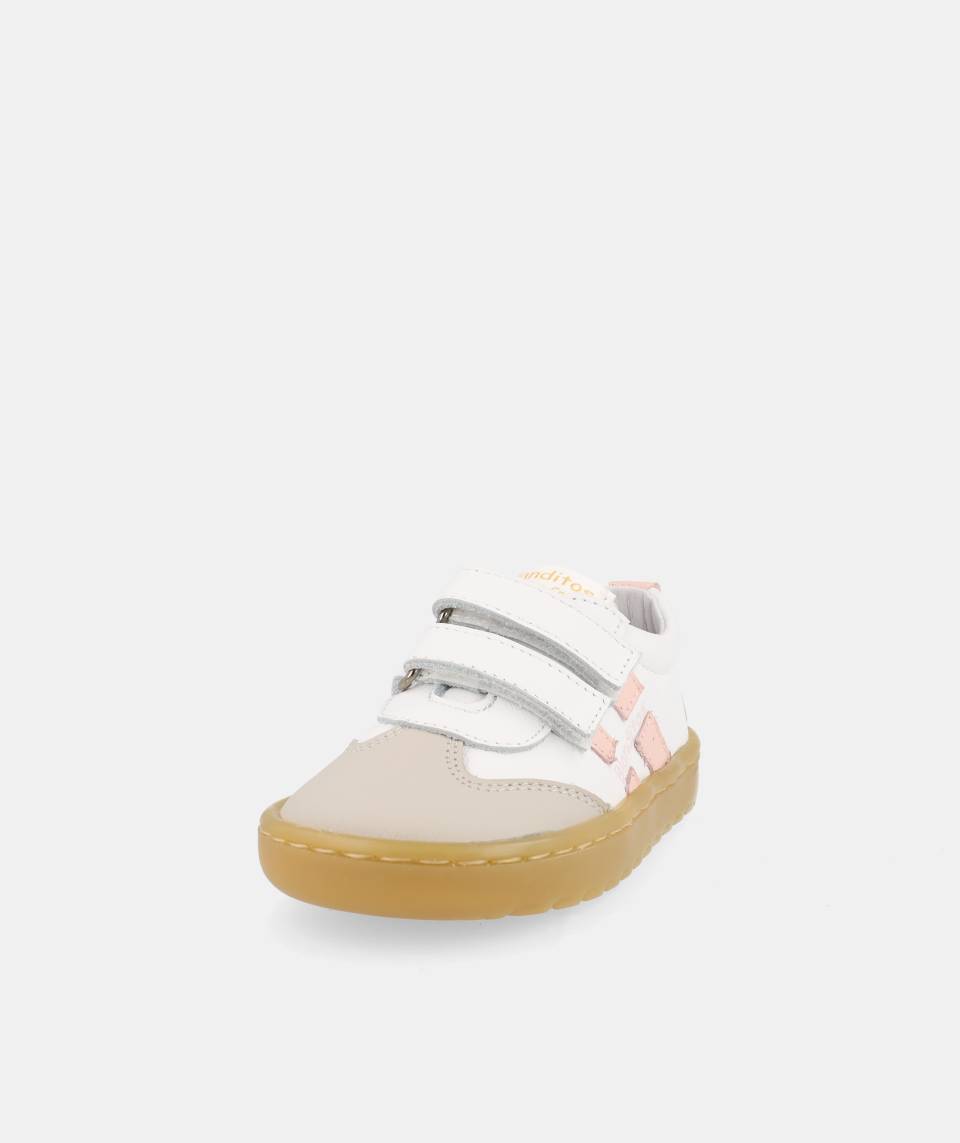 Zapatillas deportivas que respetan los pies de los niños - Blanditos Lisboa Ocre