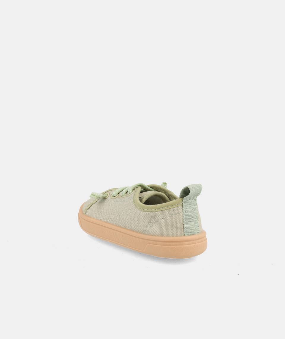 Zapatillas de lona que respetan los pies de los niños - Blanditos Mélon Azul Marino 