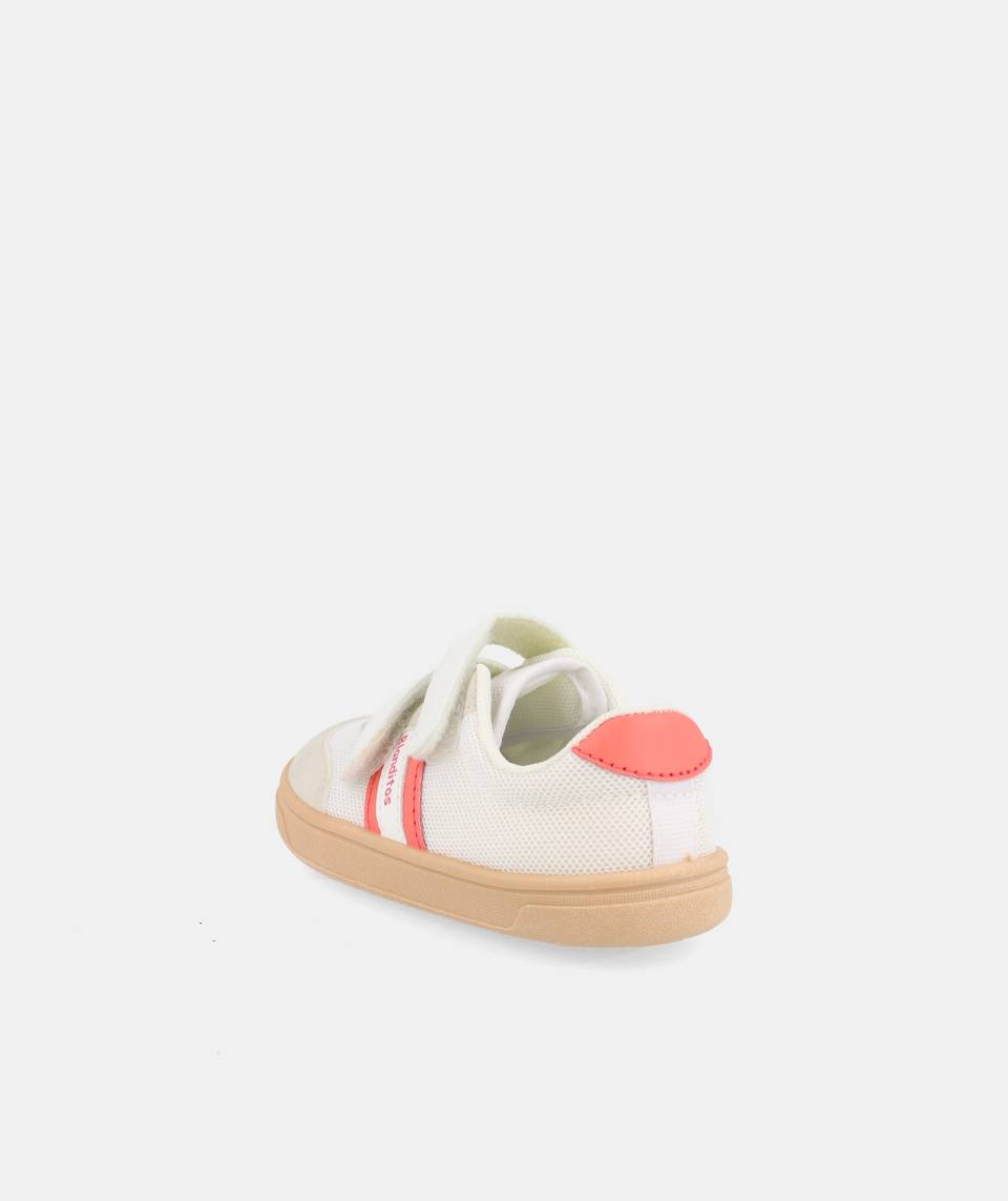 Zapatillas de lona que respetan los pies de los niños - Blanditos Mélon Azul Marino 