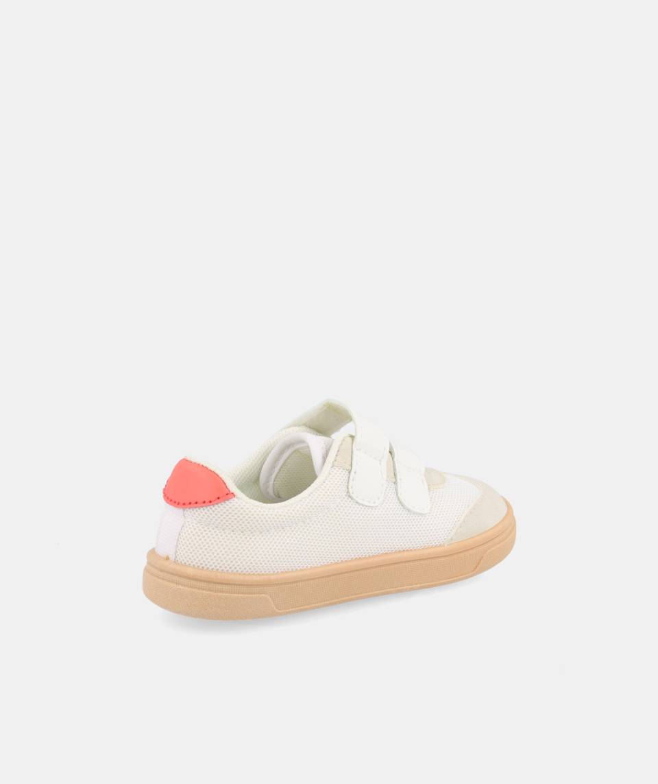 Zapatillas de lona que respetan los pies de los niños - Blanditos Mélon Azul Marino 