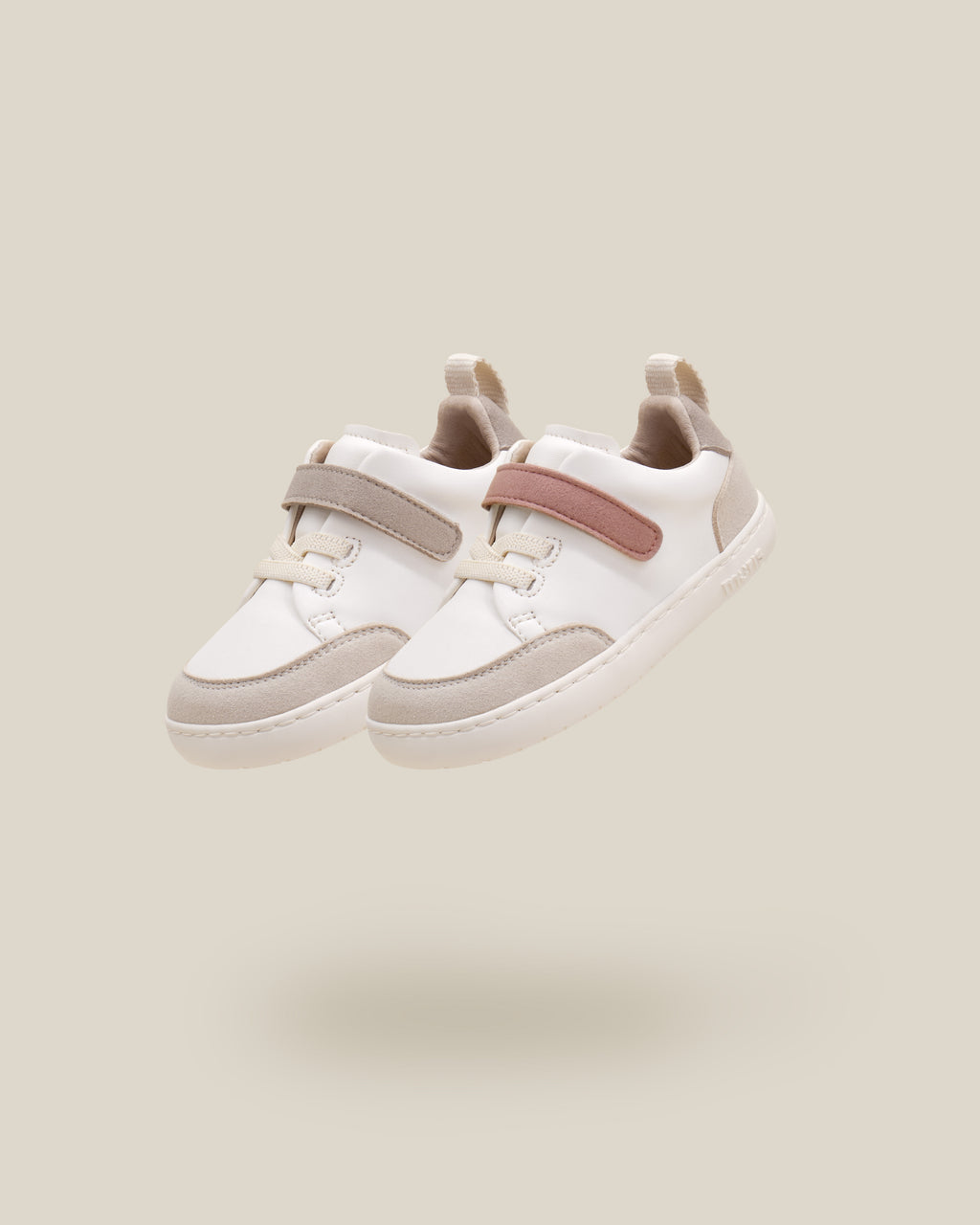 Zapatillas deportivas para niños Barefoot - Muris Lyon Mini Taupe 