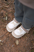 Zapatillas deportivas para niños Barefoot - Muris Lyon Mini Taupe 