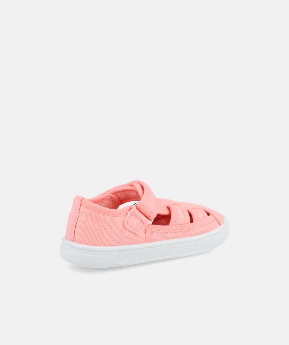 Blanditos by Crio's Ténis de Lona Barefoot - Blanditos Molly MOLLY_CORAL26V-3