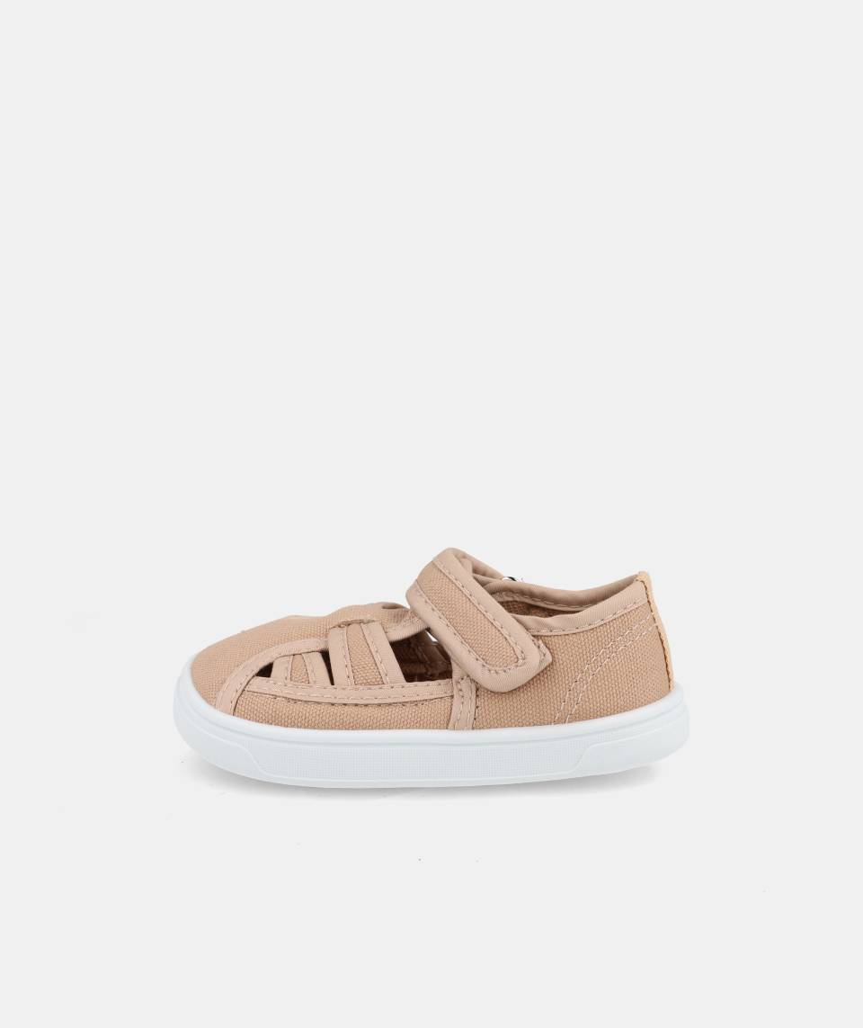 Blanditos by Crio's Ténis de Lona Barefoot - Blanditos Molly Tierra MOLLY_TIERRA26V-1