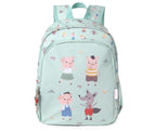 Mochila mediana con llavero de Los Tres Cerditos