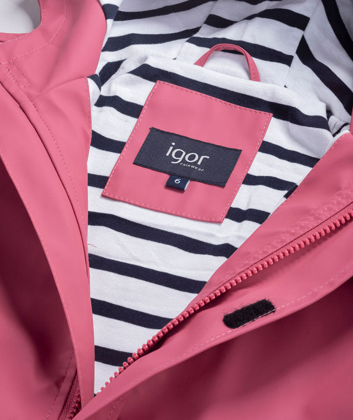 Botas impermeables que respetan los pies de los niños - Igor Yogi Frambuesa