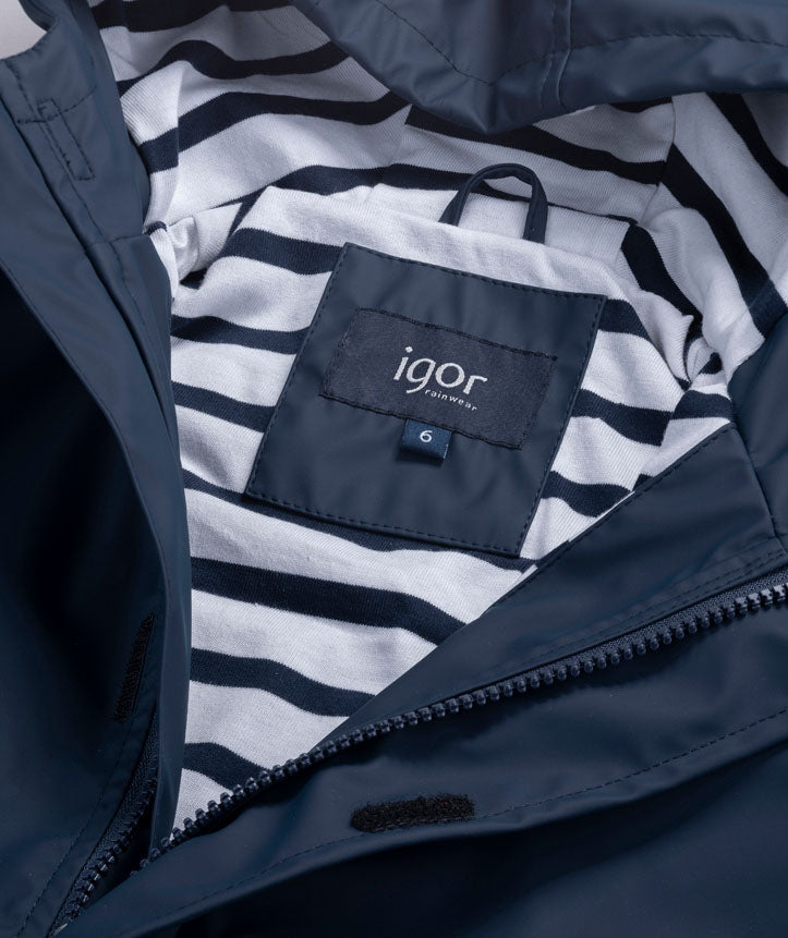 Botas impermeables que respetan los pies de los niños - Igor Yogi Frambuesa