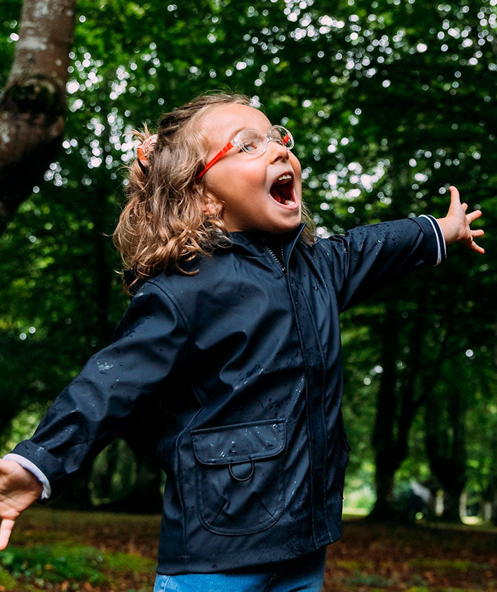 Botas impermeables que respetan los pies de los niños - Igor Yogi Frambuesa