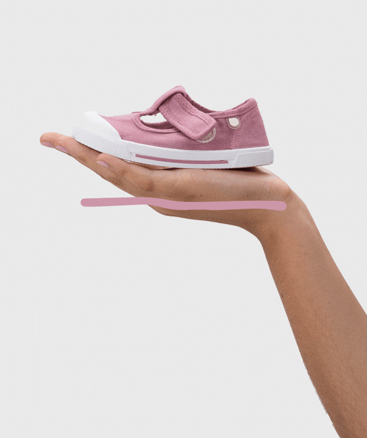 Zapatillas deportivas para niños - Igor Suede Pink