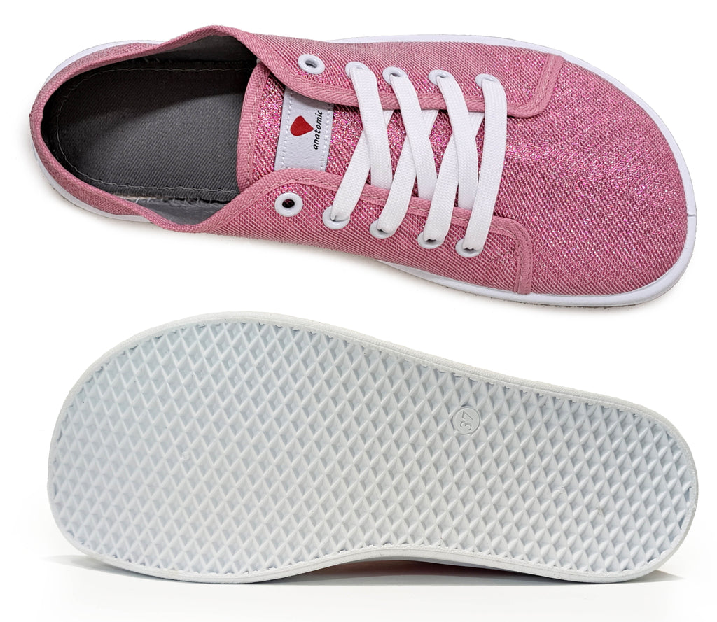 Zapatillas deportivas Respectful Starter para adultos, color rosa y anatómicas