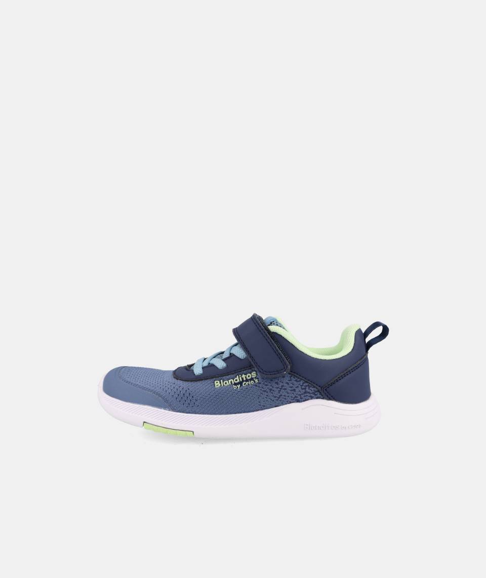 Blanditos by Crio's Ténis Desportivos Respeitadores do Pezinho da Criança - Blanditos Venus Vegano Azul Marinho Azul Marinho Tenis_Barefoot_Vegano_Blanditos_Madali_Azul_Marinho_1