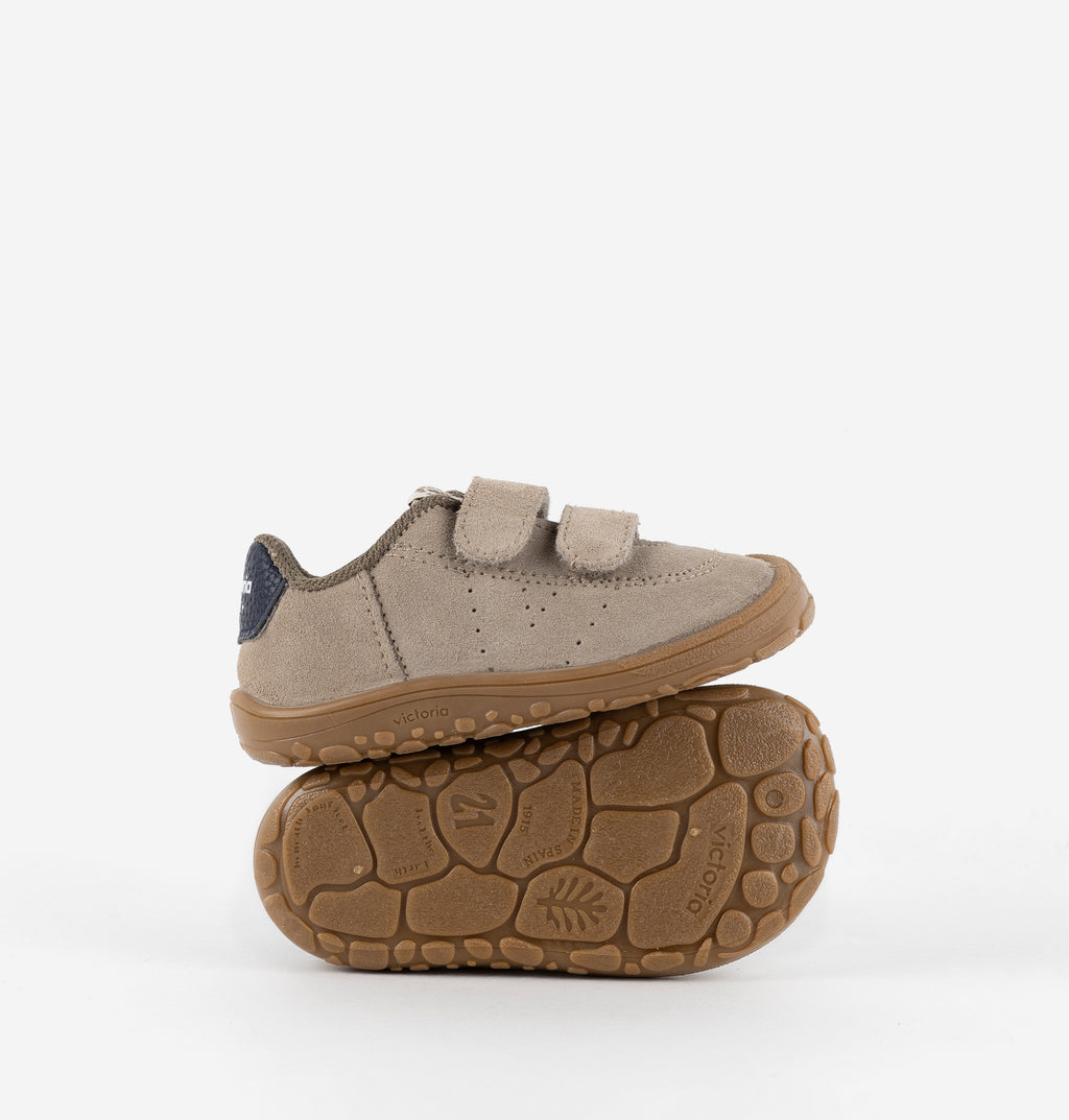 Zapatillas deportivas infantiles Bosco Serraje - Victoria Kaki 