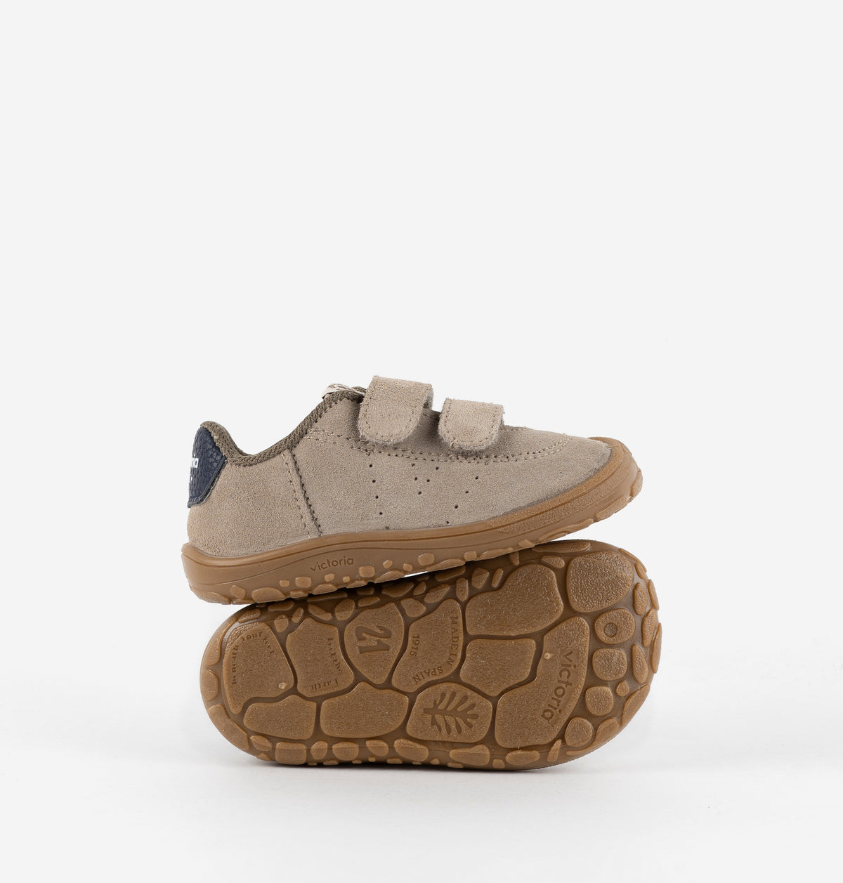 Zapatillas deportivas infantiles Bosco Serraje - Victoria Kaki 