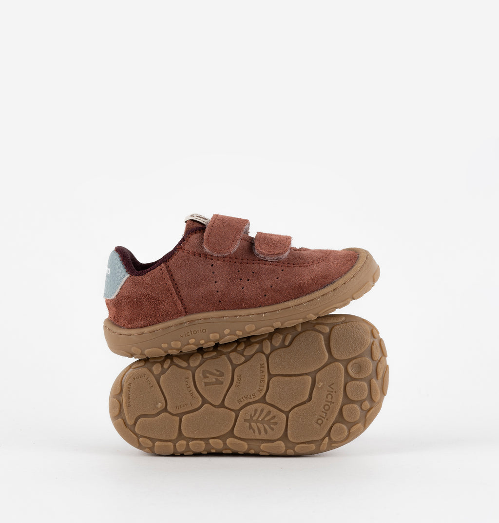 Zapatillas deportivas infantiles Bosco Serraje - Victoria Kaki 