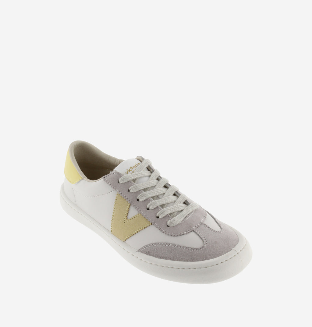 Zapatillas descalzas para adultos de piel y ante - Victoria Olmo Beige (Leopardo) 