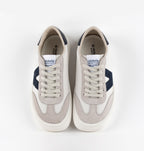 Zapatillas descalzas para adultos de piel y ante - Victoria Olmo Navy 