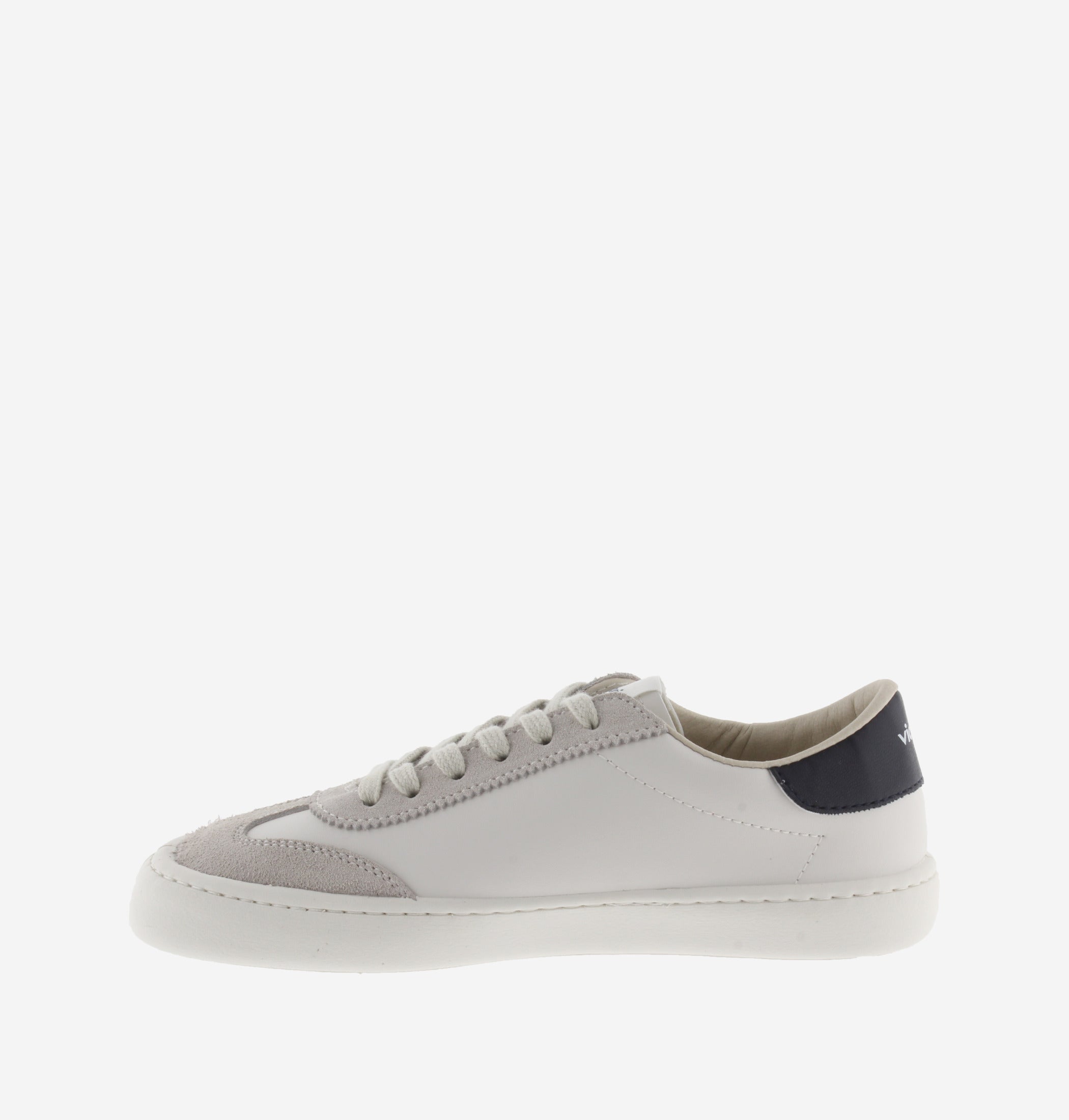 Zapatillas descalzas para adultos de piel y ante - Victoria Olmo Navy 