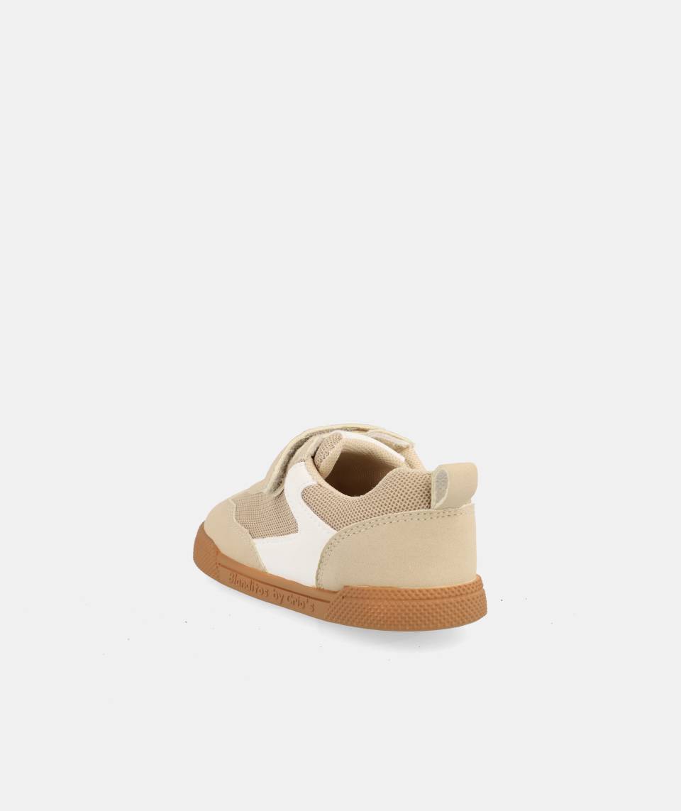 Zapatillas deportivas que respetan los pies de los niños - Blanditos Flash Vegano Arena 