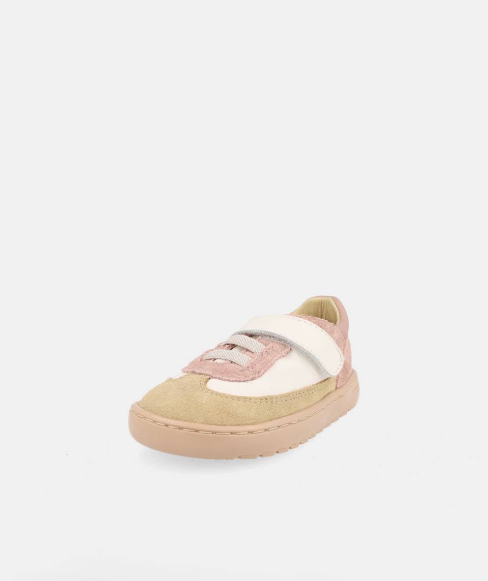 Calzado deportivo que respeta los pies de los niños - Blanditos Lagos Rosa