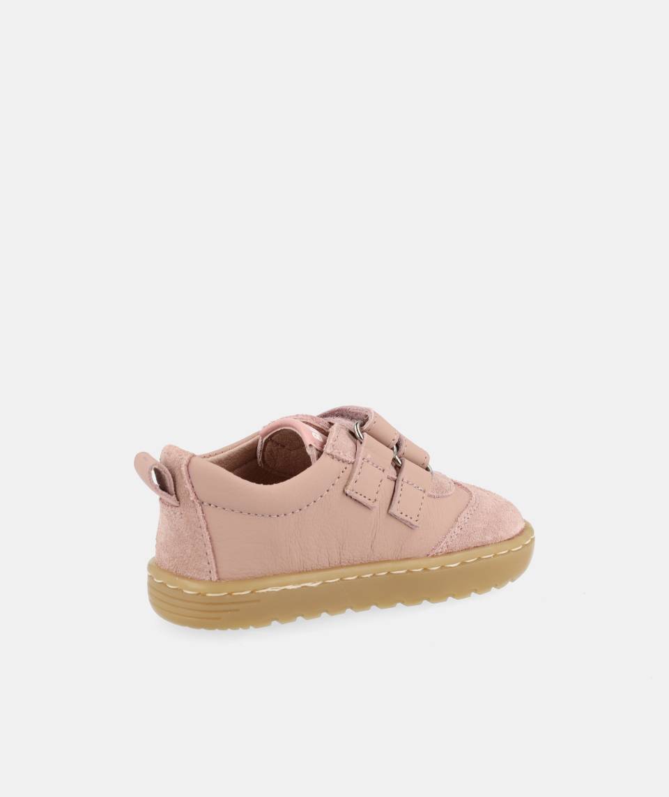 Calzado deportivo que respeta los pies de los niños - Blanditos Lisboa Rosa