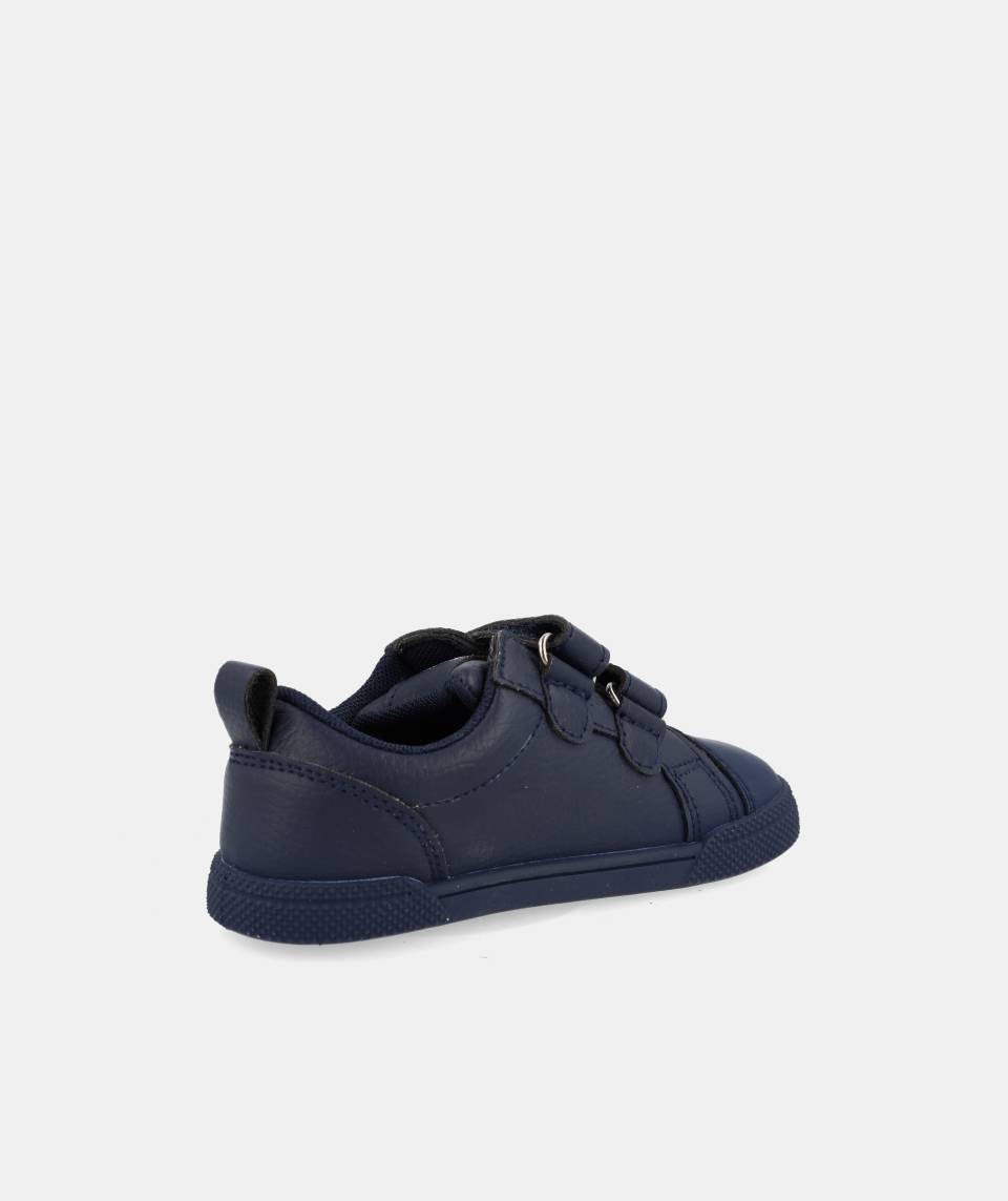 Zapatillas deportivas que respetan los pies de los niños - Blanditos Zeus Vegan Navy Blue 