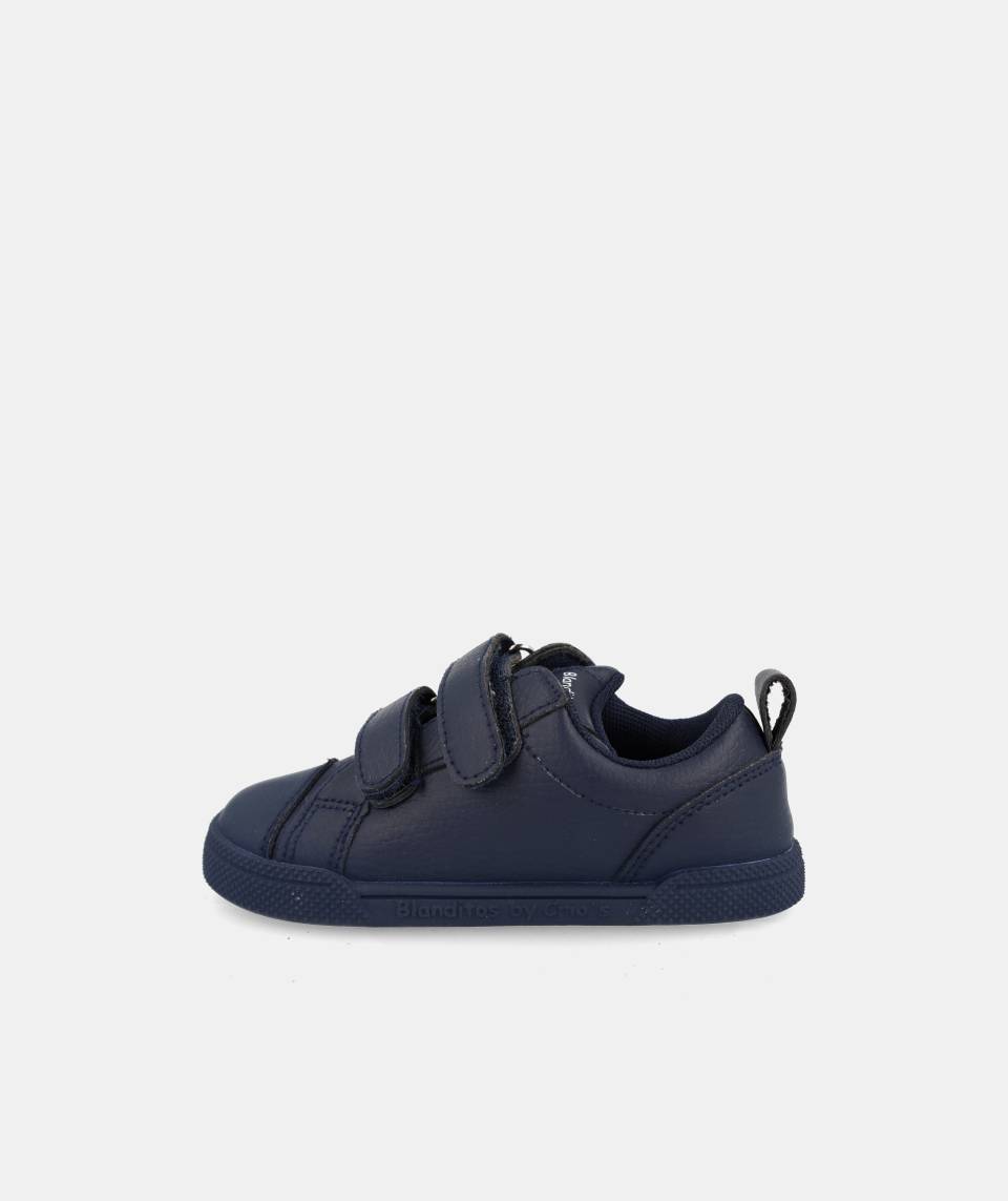 Zapatillas deportivas que respetan los pies de los niños - Blanditos Zeus Vegan Navy Blue 