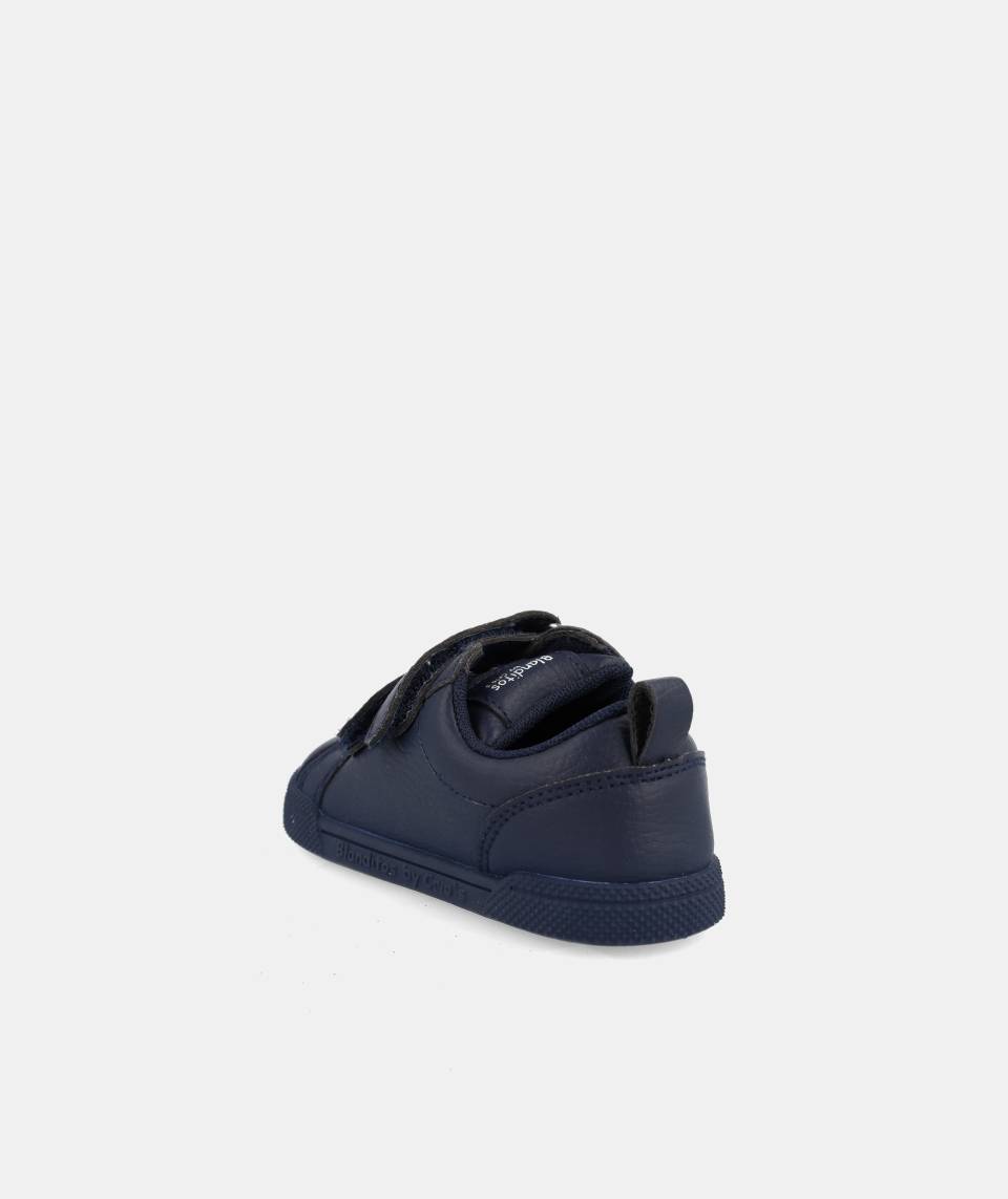 Zapatillas deportivas que respetan los pies de los niños - Blanditos Zeus Vegan Navy Blue 
