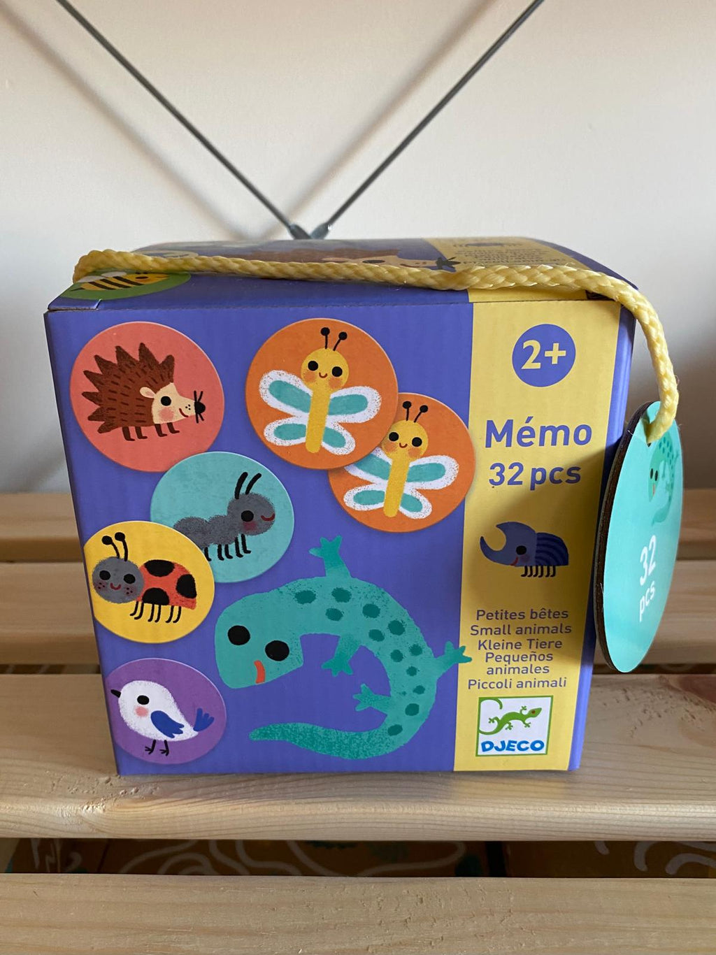 Juego de memoria de animales pequeños - Djeco