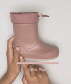 Botas impermeables que respetan los pies de los niños - Igor Yogi DK Cuello Rosa
