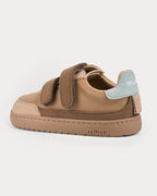 Zapatillas deportivas para niños descalzos - Muris Petra Mini Bark Brown 