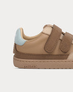 Zapatillas deportivas para niños descalzos - Muris Petra Mini Bark Brown 
