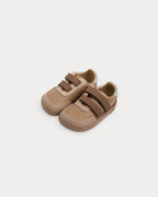 Zapatillas deportivas para niños descalzos - Muris Petra Mini Bark Brown 