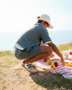 Muris Ténis Barefoot Criança - Muris Petra Junior Ruby Red muris_product_petra_junior_rubyred_lifestyle_2