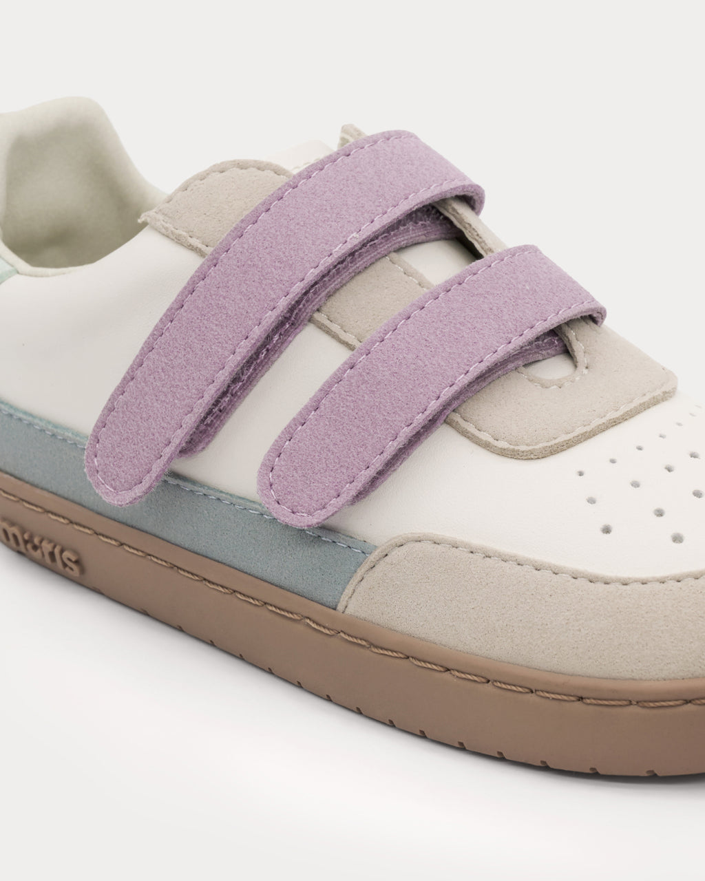 Zapatillas deportivas para niños descalzos - Muris Petra Mini Bark Brown 