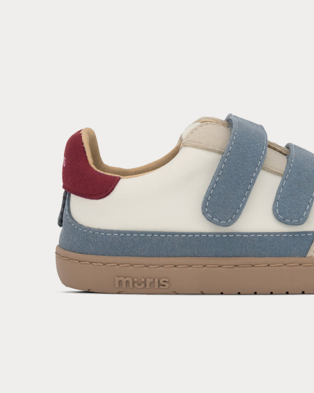 Zapatillas deportivas para niños descalzos - Muris Petra Mini Bark Brown 