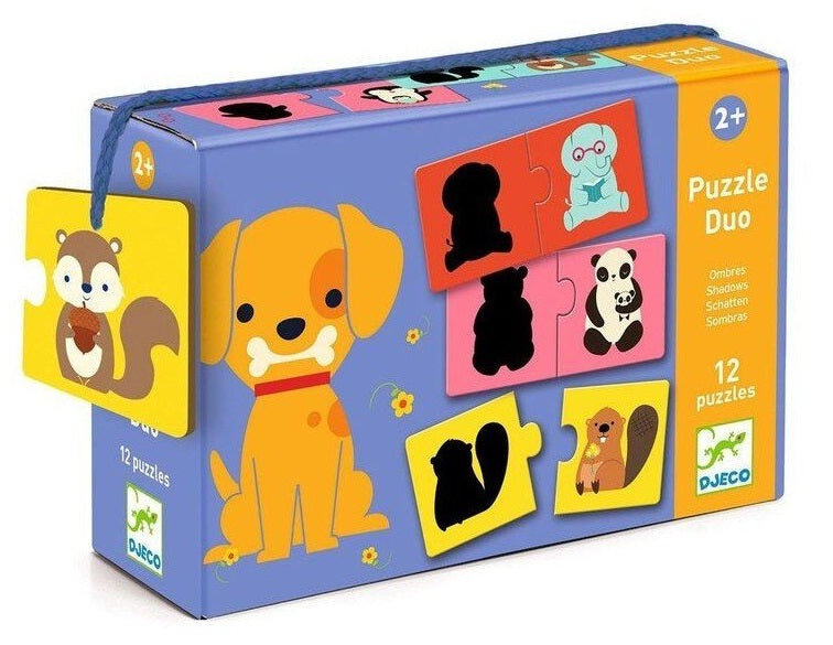 Duo Puzzle - Animales y sombras 